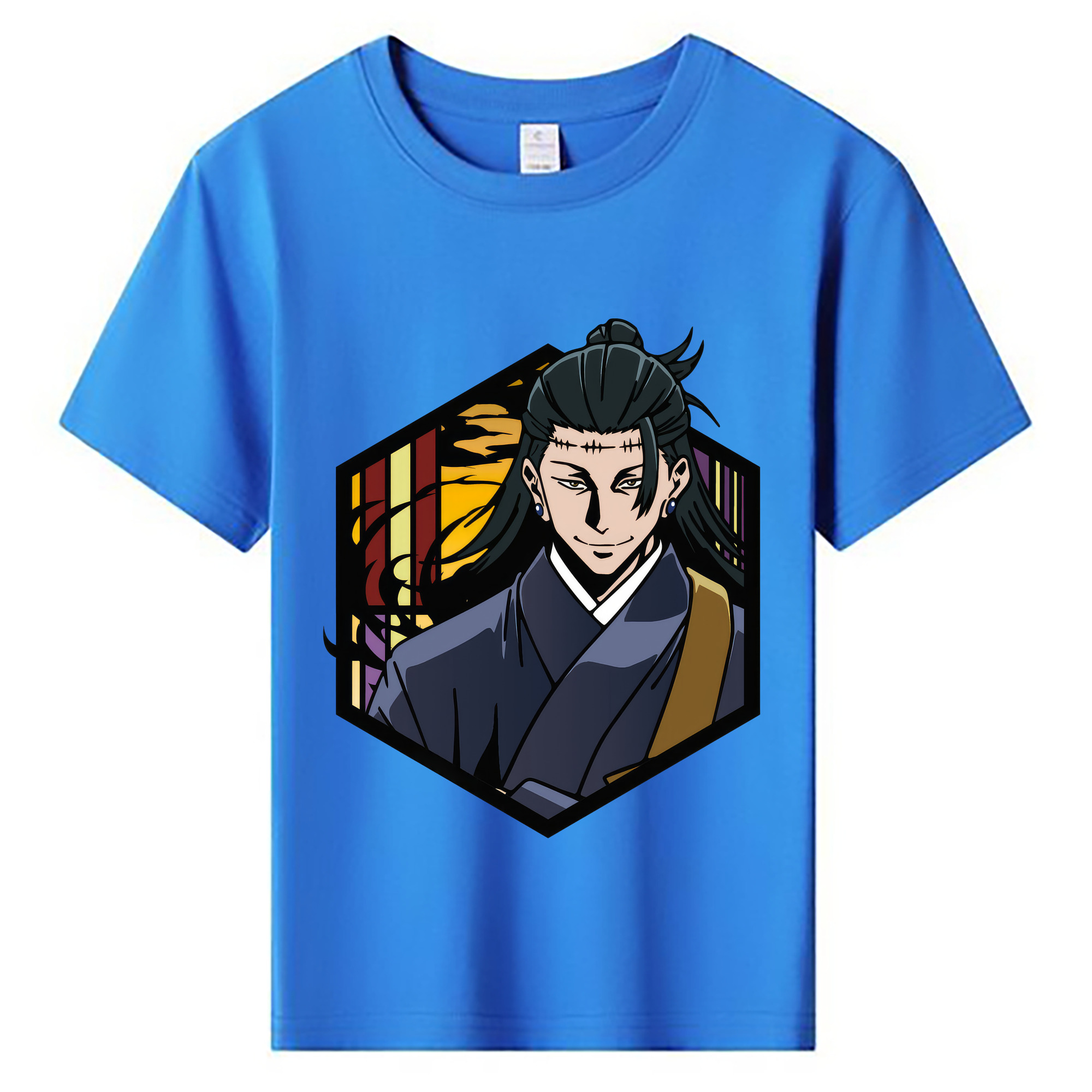（画像用） 呪術廻戦 Jujutsu Kaisen 綿100％キッズTシャツ（フロントプリント）